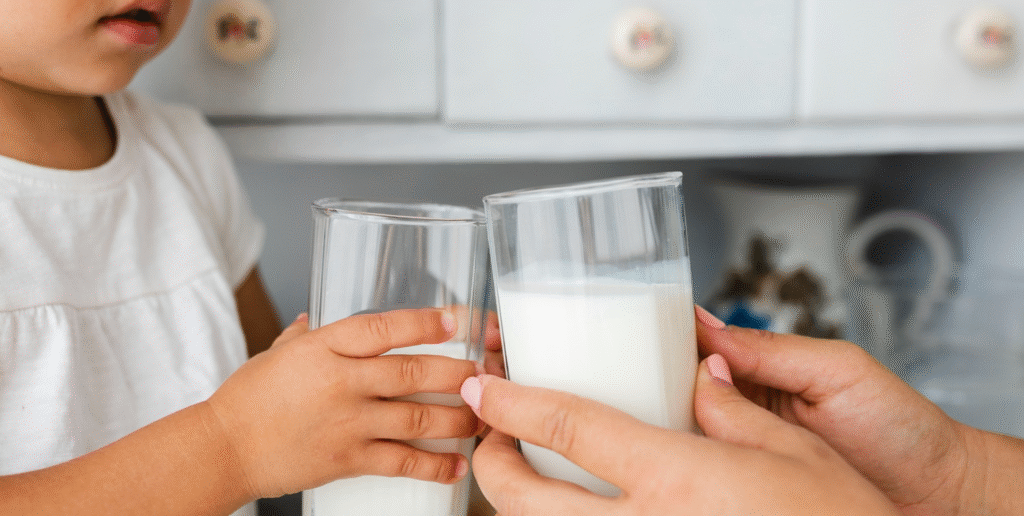 Kids Sick From Milk